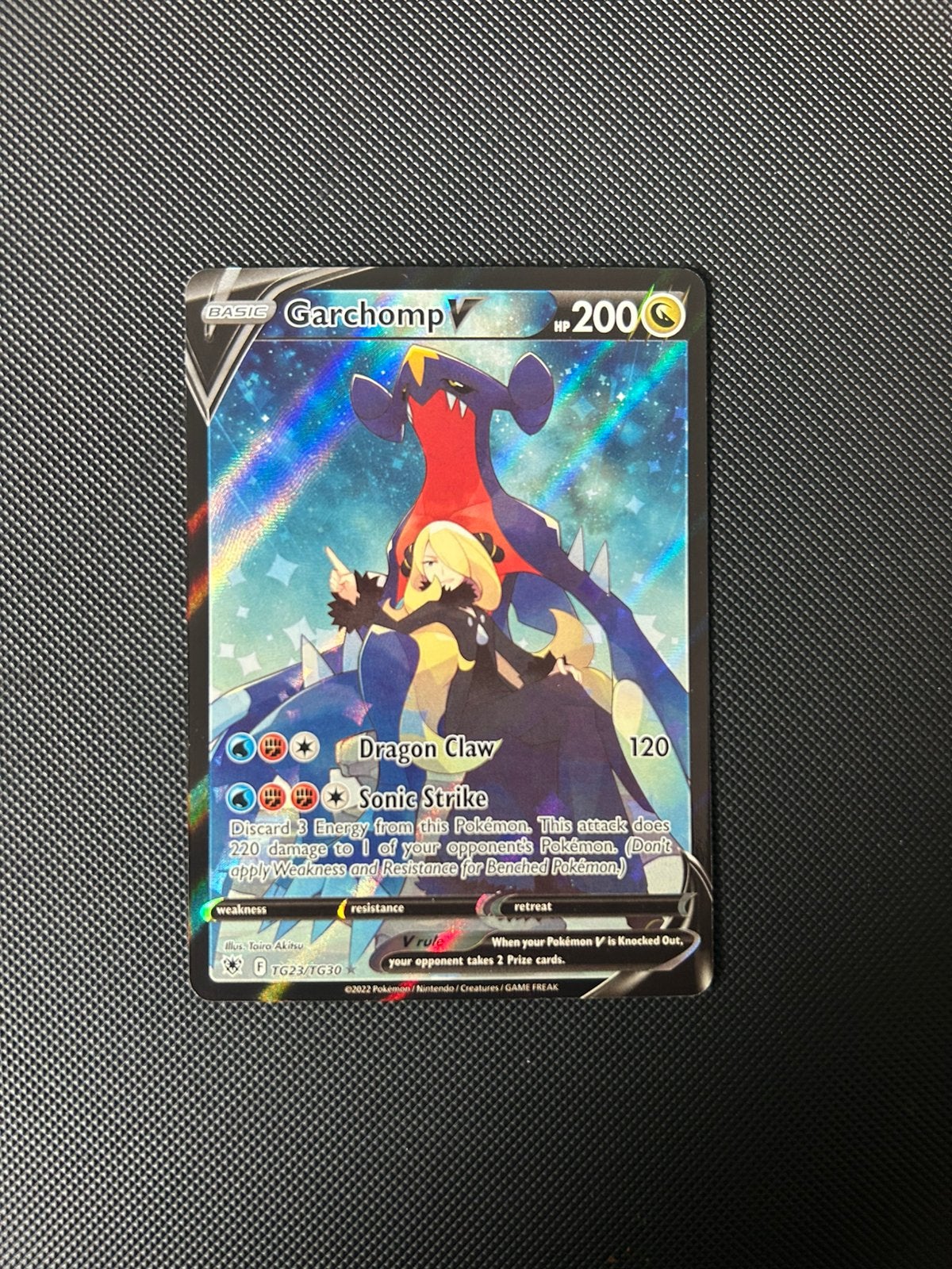 Garchomp V uit ASR TG23, Ophalen of Verzenden, Zo goed als nieuw, Losse kaart