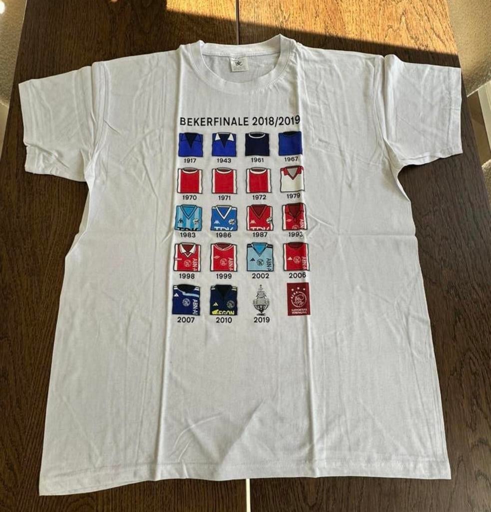 Ajax Supportersshirt bekerfinale 2018/2019 - special edition, Ophalen of Verzenden, Ajax, Rood, Maat 56/58 (XL)