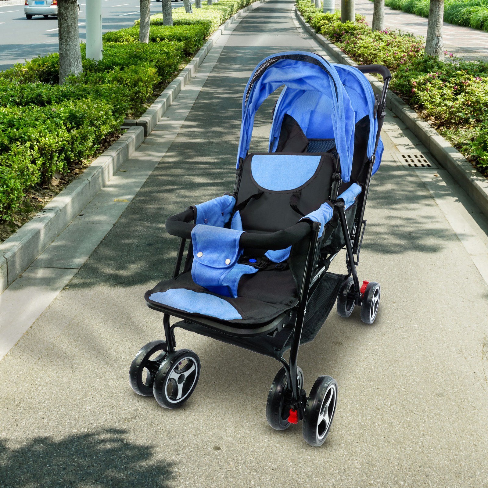 Tweeling wagen, duo kinderwagen, aanbieding, Kinderen en Baby's, Ophalen of Verzenden, Nieuw, Duomodel