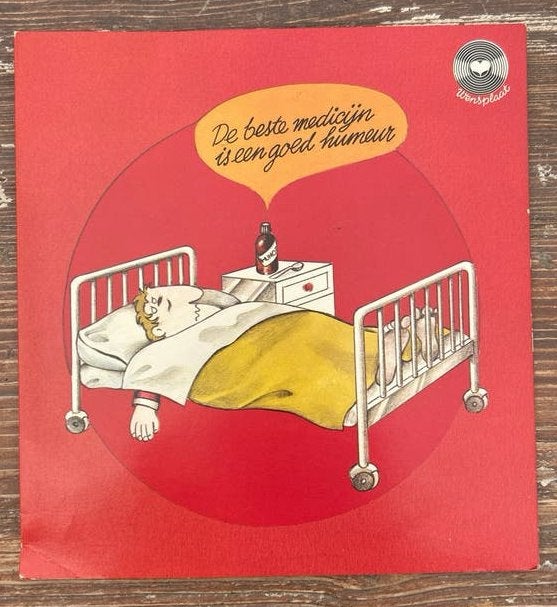 Max Tailleur - De beste medicijn is een goed humeur, 7 inch, Zo goed als nieuw, EP, Humor en Cabaret