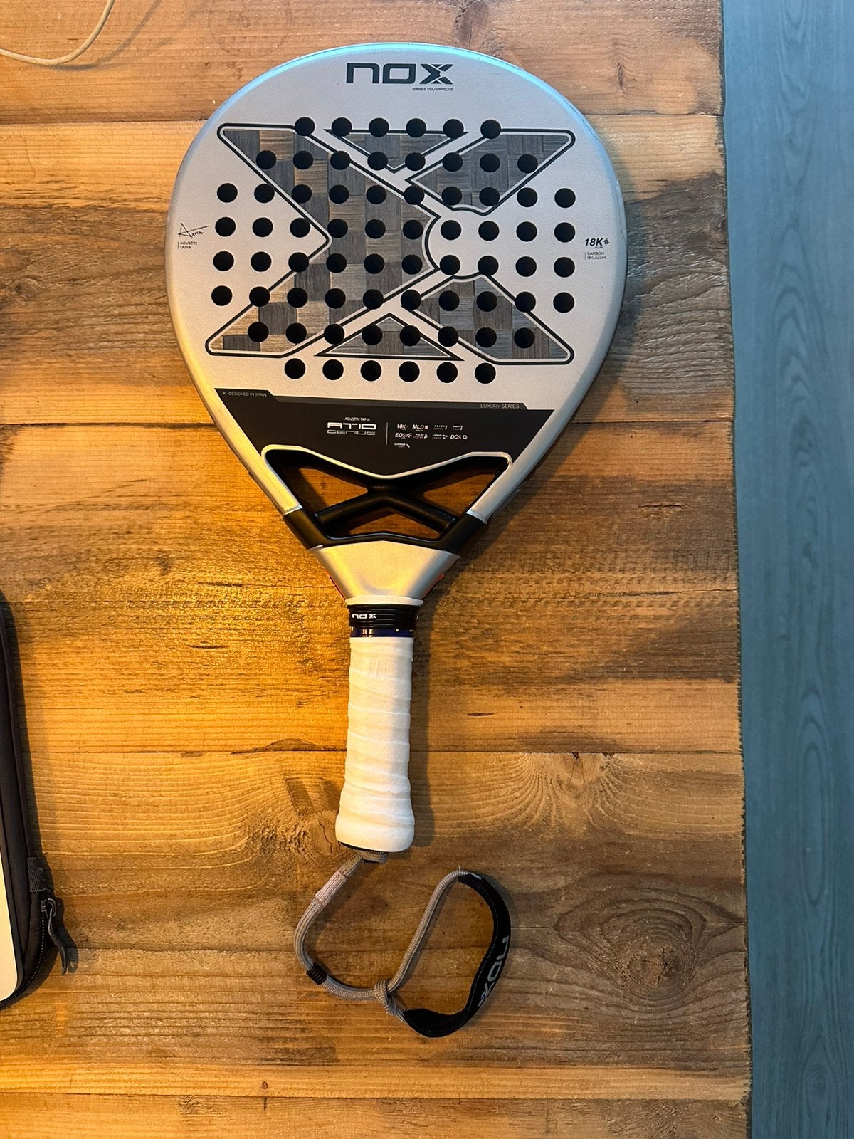 Nox AT10 Tapia padel racket, Sport en Fitness, Padel, Ophalen, Zo goed als nieuw