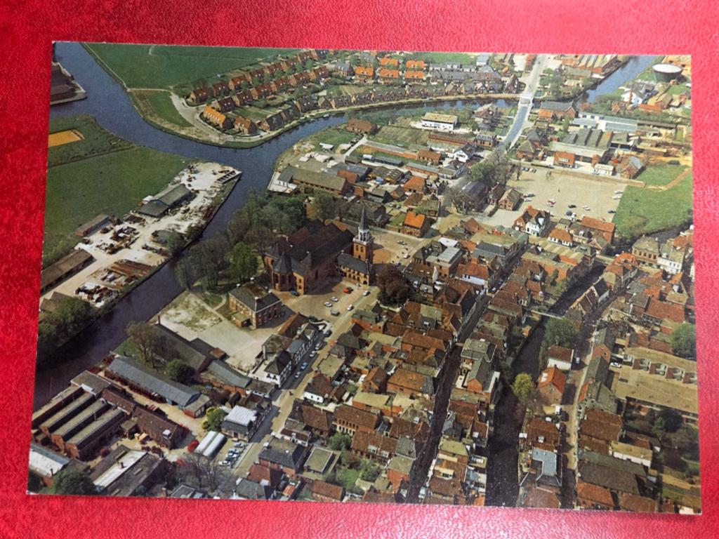 Appingedam bij Delfzijl Luchtfoto, Ophalen of Verzenden