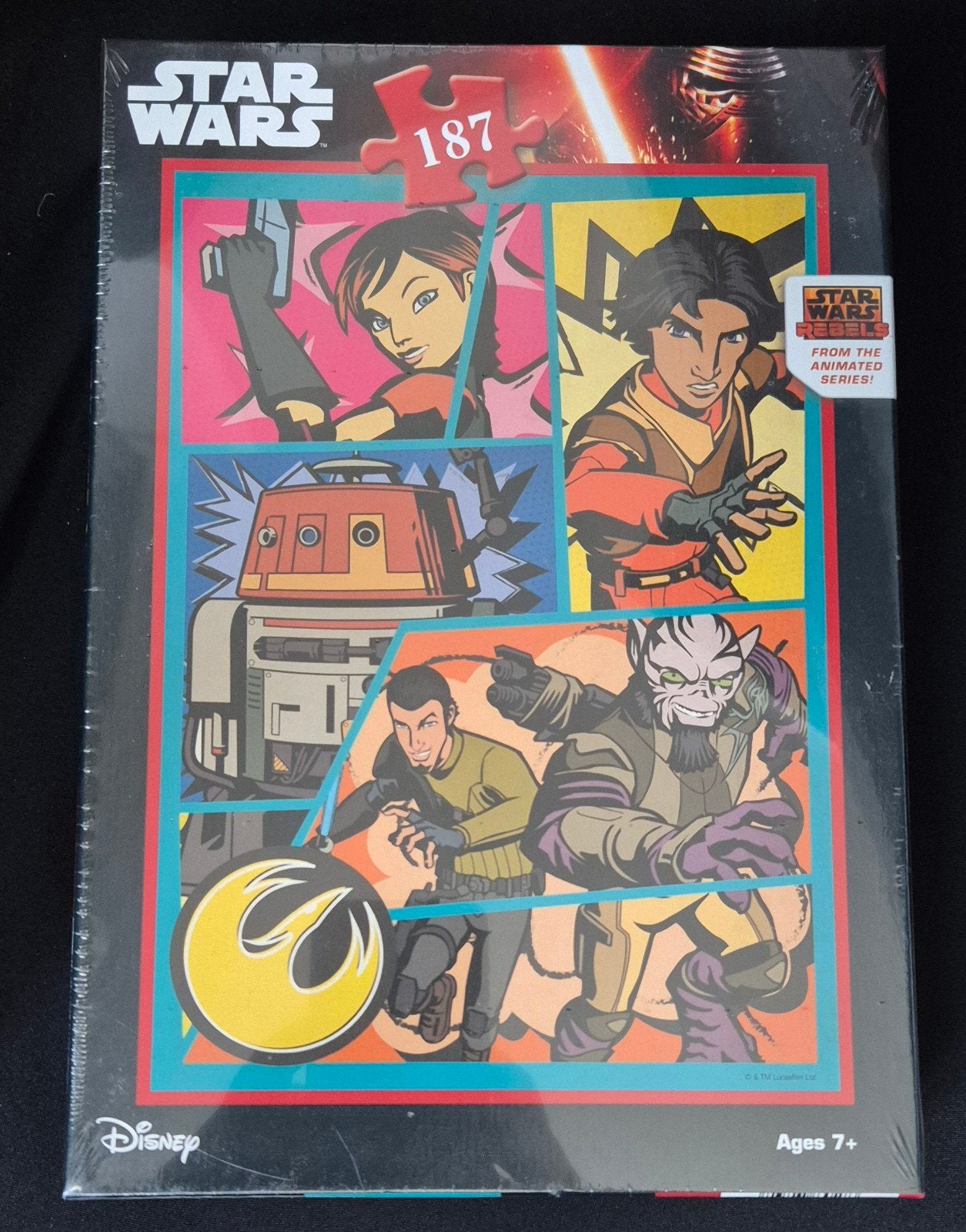 Star Wars Rebels Puzzel 187 stukjes Disney, Verzamelen, Ophalen, Nieuw