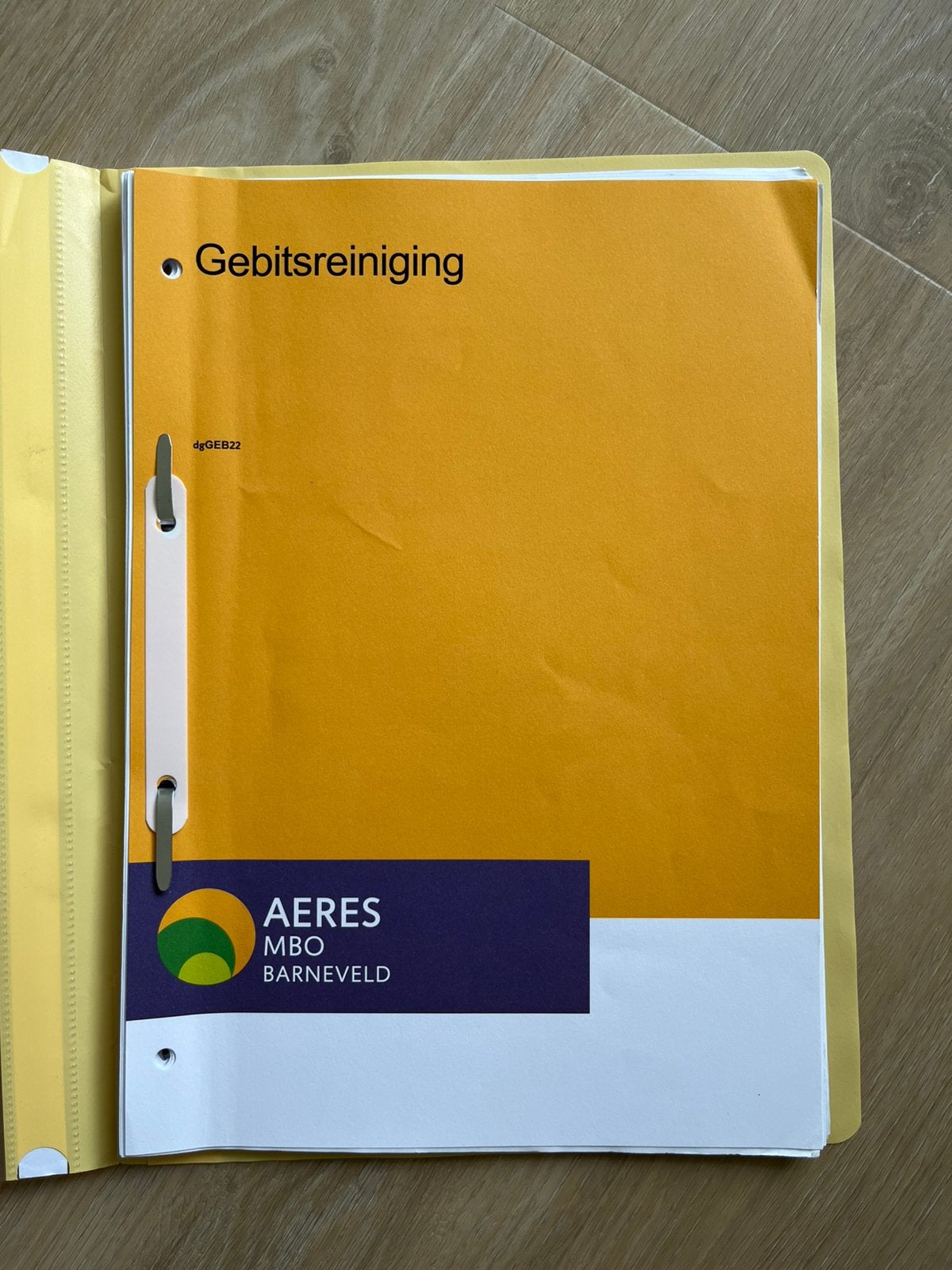 Gebitsreiniging boek aeres mbo barneveld, Ophalen of Verzenden, Beta, Zo goed als nieuw, MBO