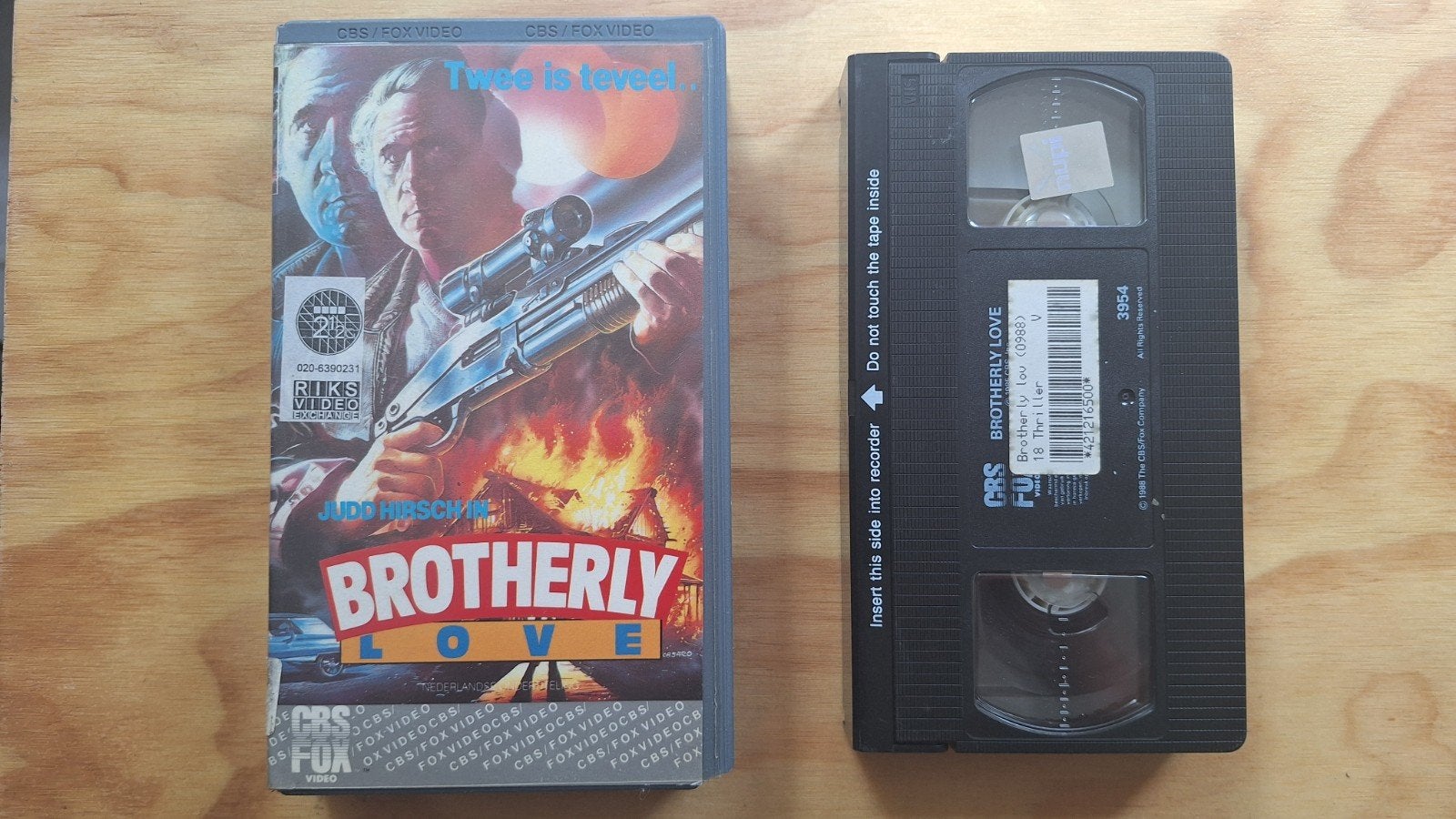 VHS Brotherly Love 1985, Cd's en Dvd's, Ophalen of Verzenden, Gebruikt, VHS