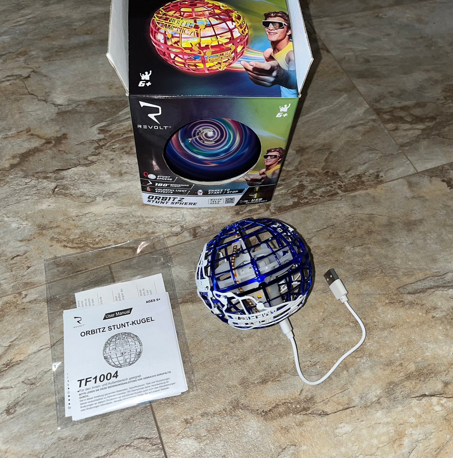 Orbitz stunt sphere, Ophalen of Verzenden, Zo goed als nieuw