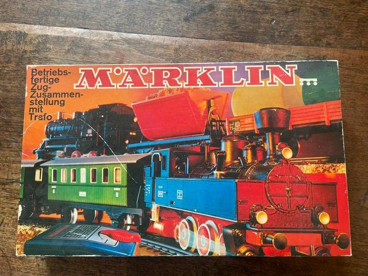 Märklin treinset Vintage!, Hobby en Vrije tijd, Modeltreinen | H0, Wisselstroom, Treinset, Ophalen of Verzenden, Zo goed als nieuw