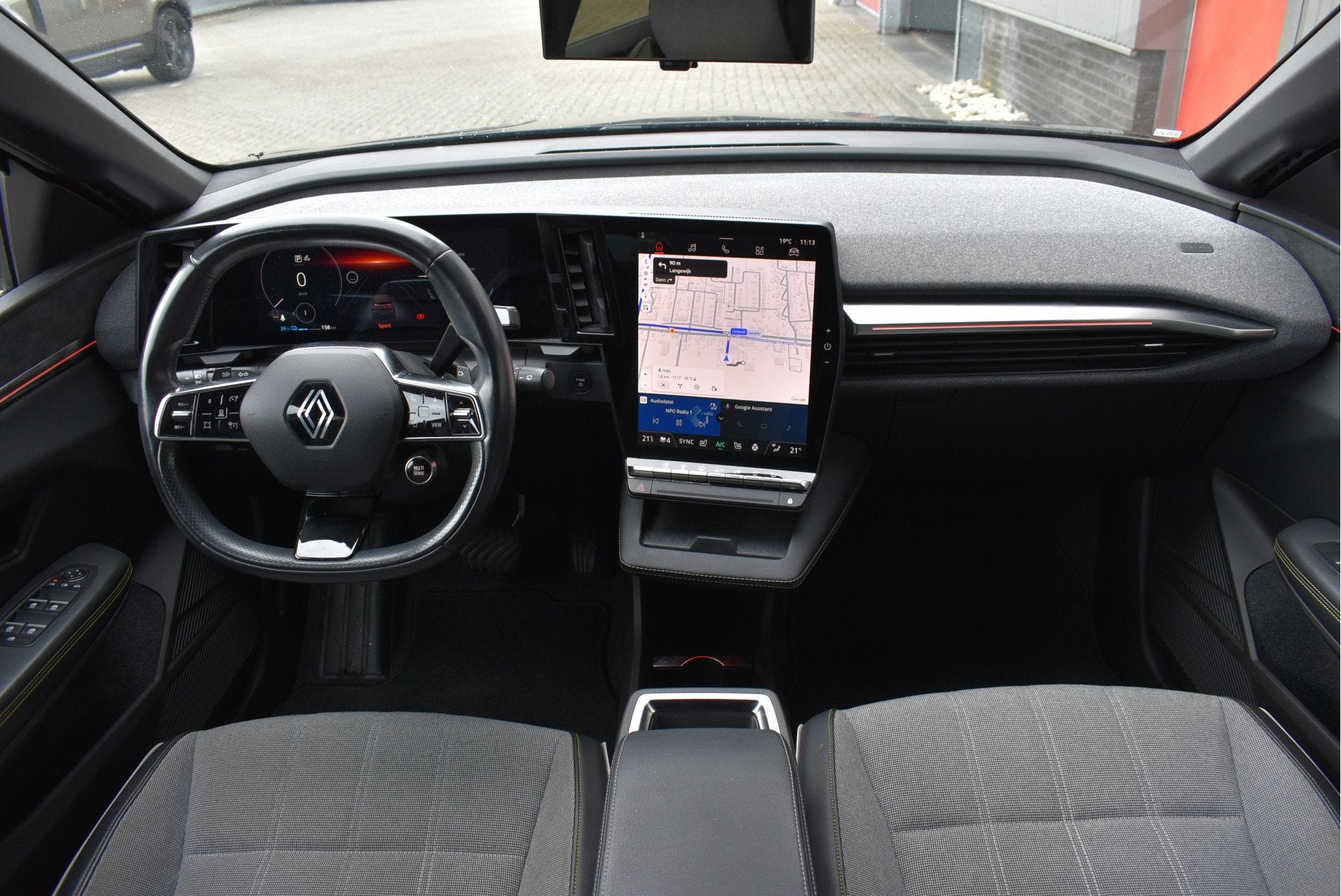 Renault Mégane E-Tech EV60 Optimum Charge Techno SOH 94.6%,, Zwart, 900 kg, Te koop, Hatchback