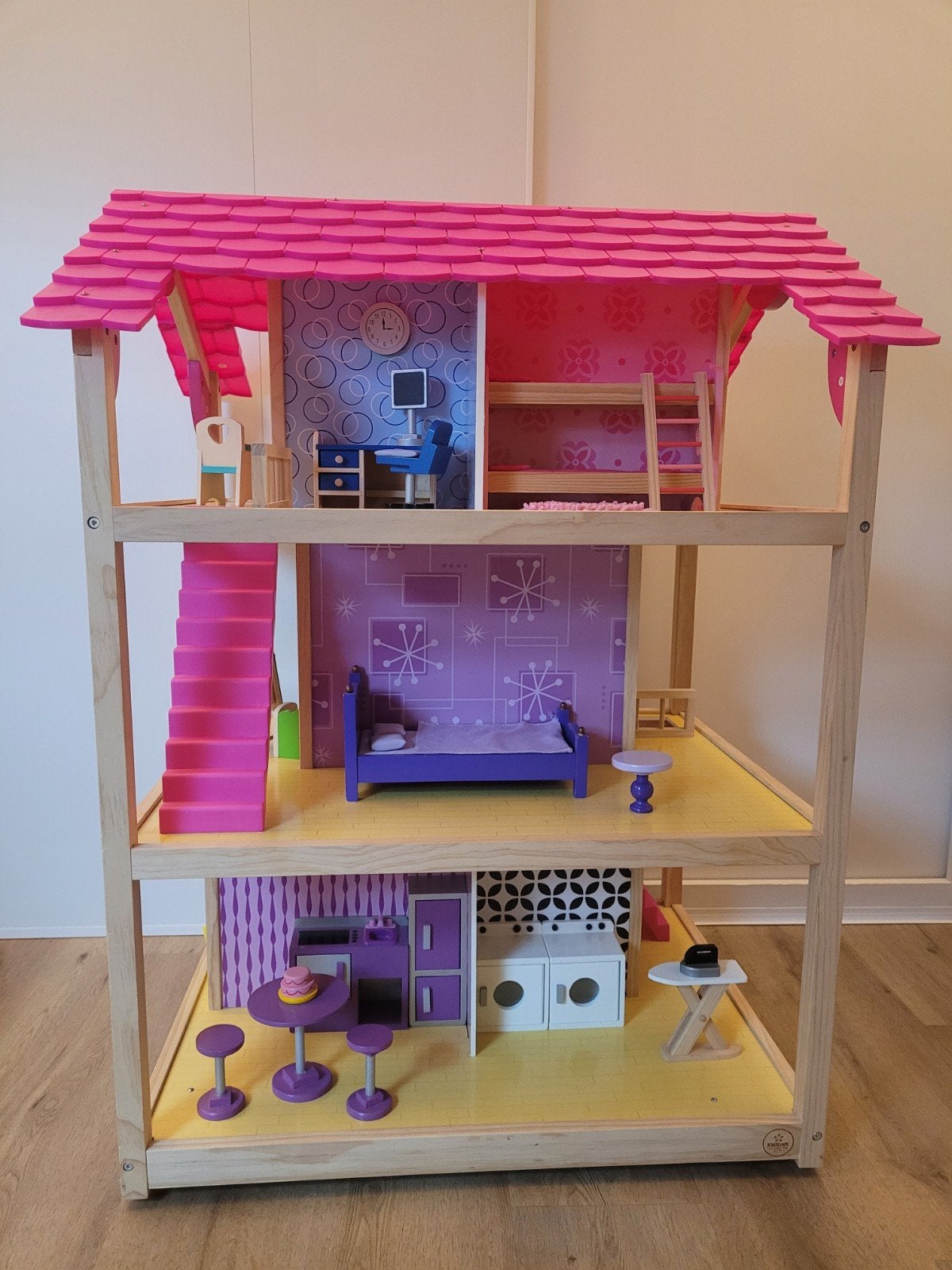 Groot Houten Poppenhuis met Meubels, Kidkraft, Ophalen, Poppenhuis