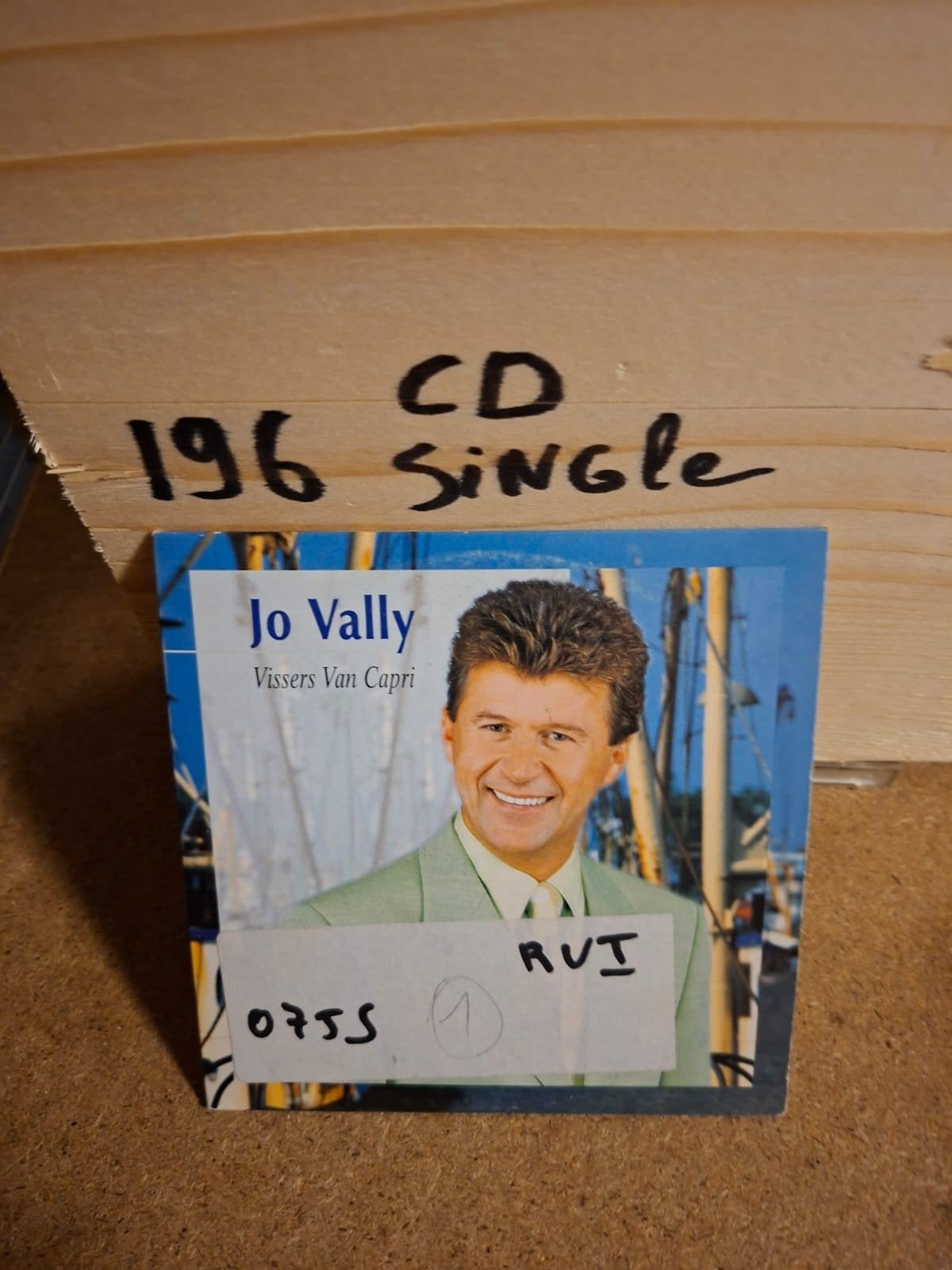 Jo Vally - Vissers Van Capri CD Single, Cd's en Dvd's, Ophalen of Verzenden, Gebruikt, Schlager