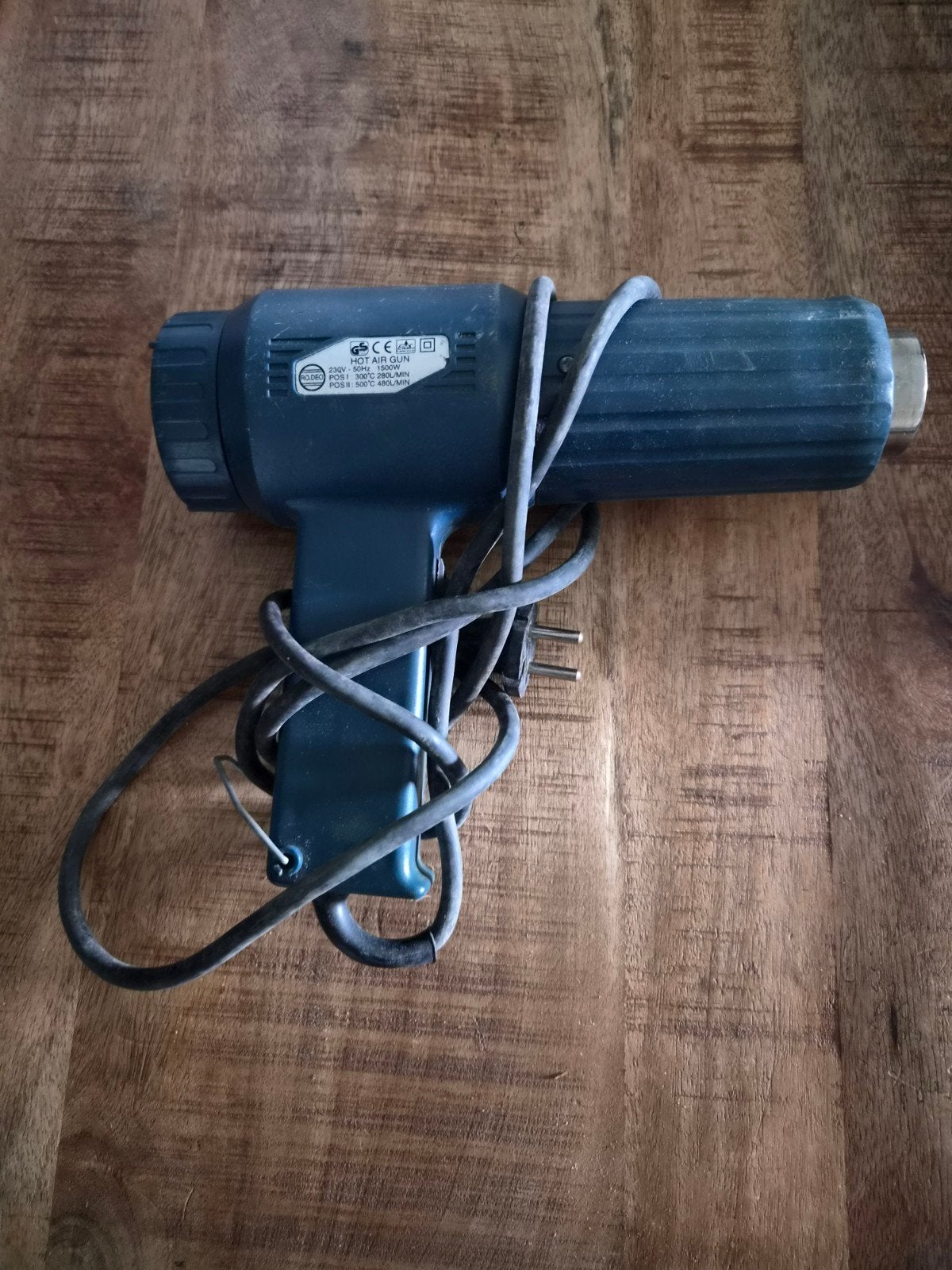 Heatgun, Ophalen