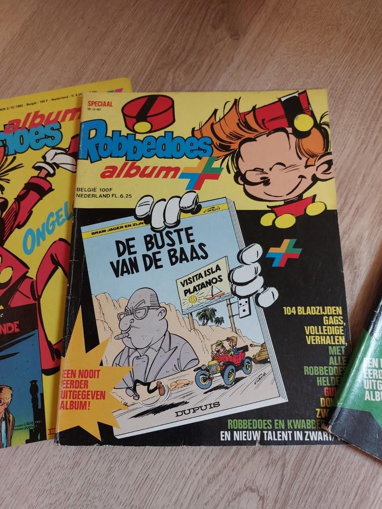 3 Robbedoes album stripboeken, Boeken, Strips | Comics, Ophalen of Verzenden