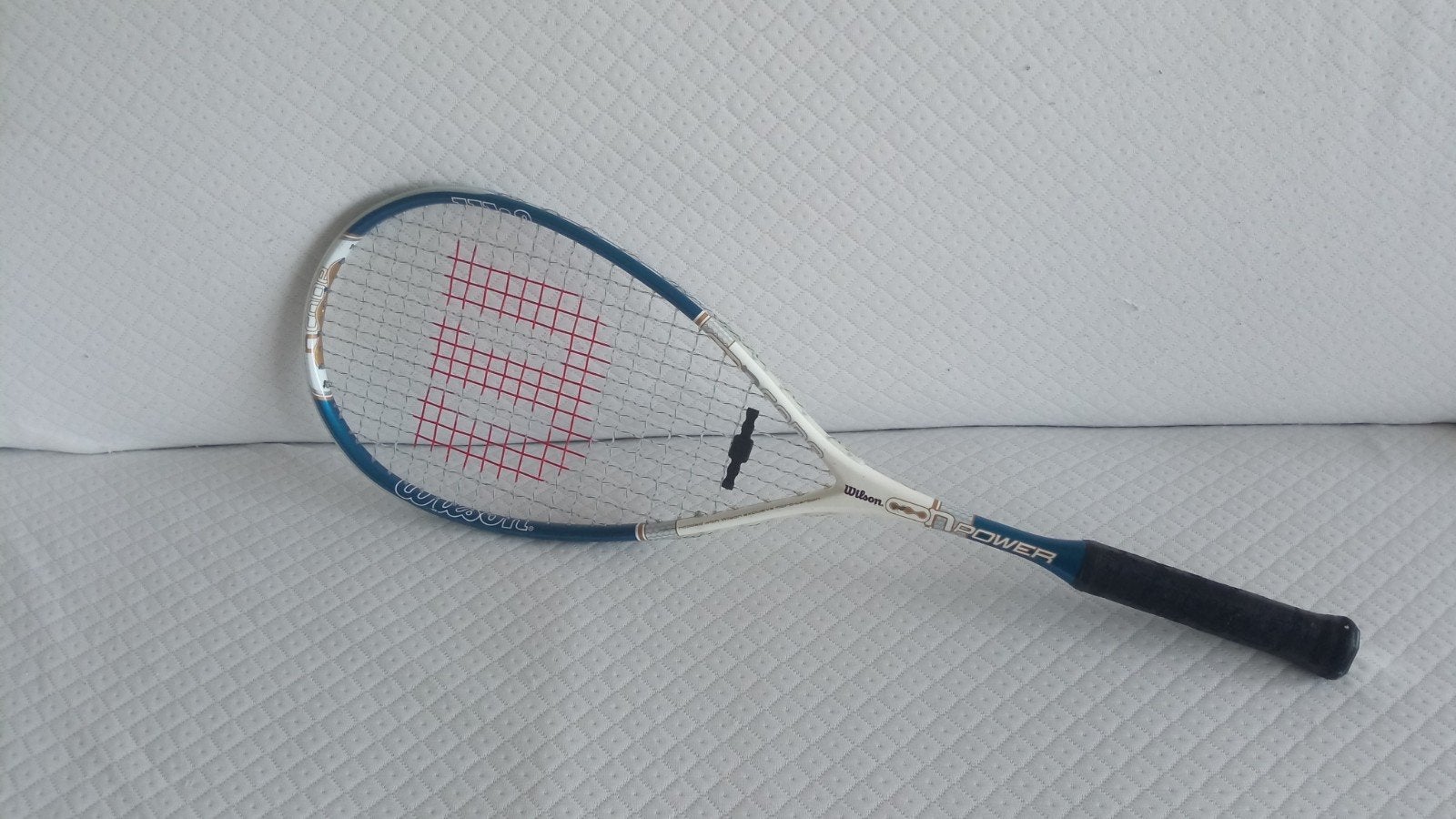 Wilson nPower Squash Racket -, Sport en Fitness, Verzenden, Gebruikt, Racket