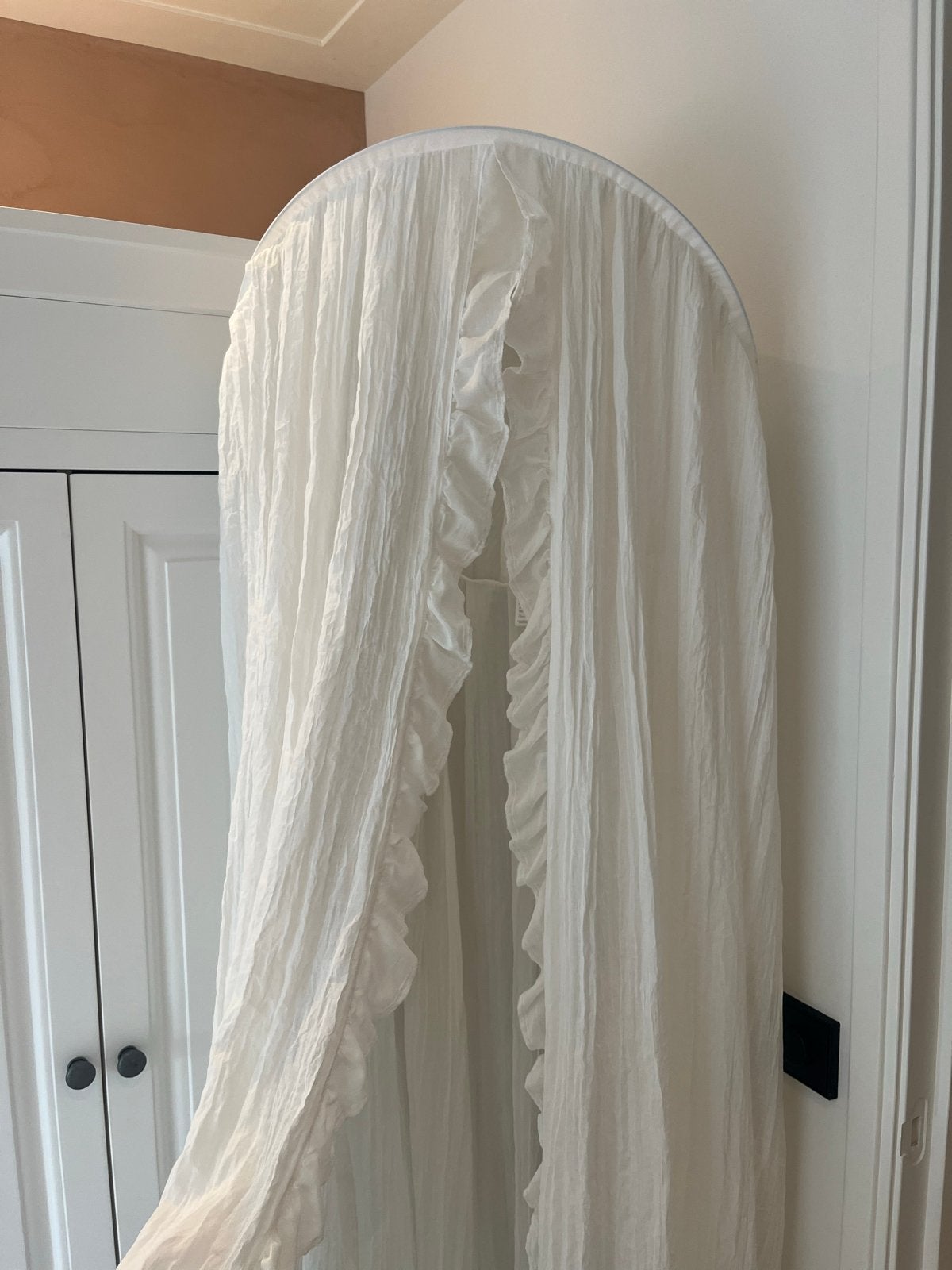 Jolein Vintage Klamboe Ruffle, Ophalen, Zo goed als nieuw, 180 cm of meer, 100 cm of meer
