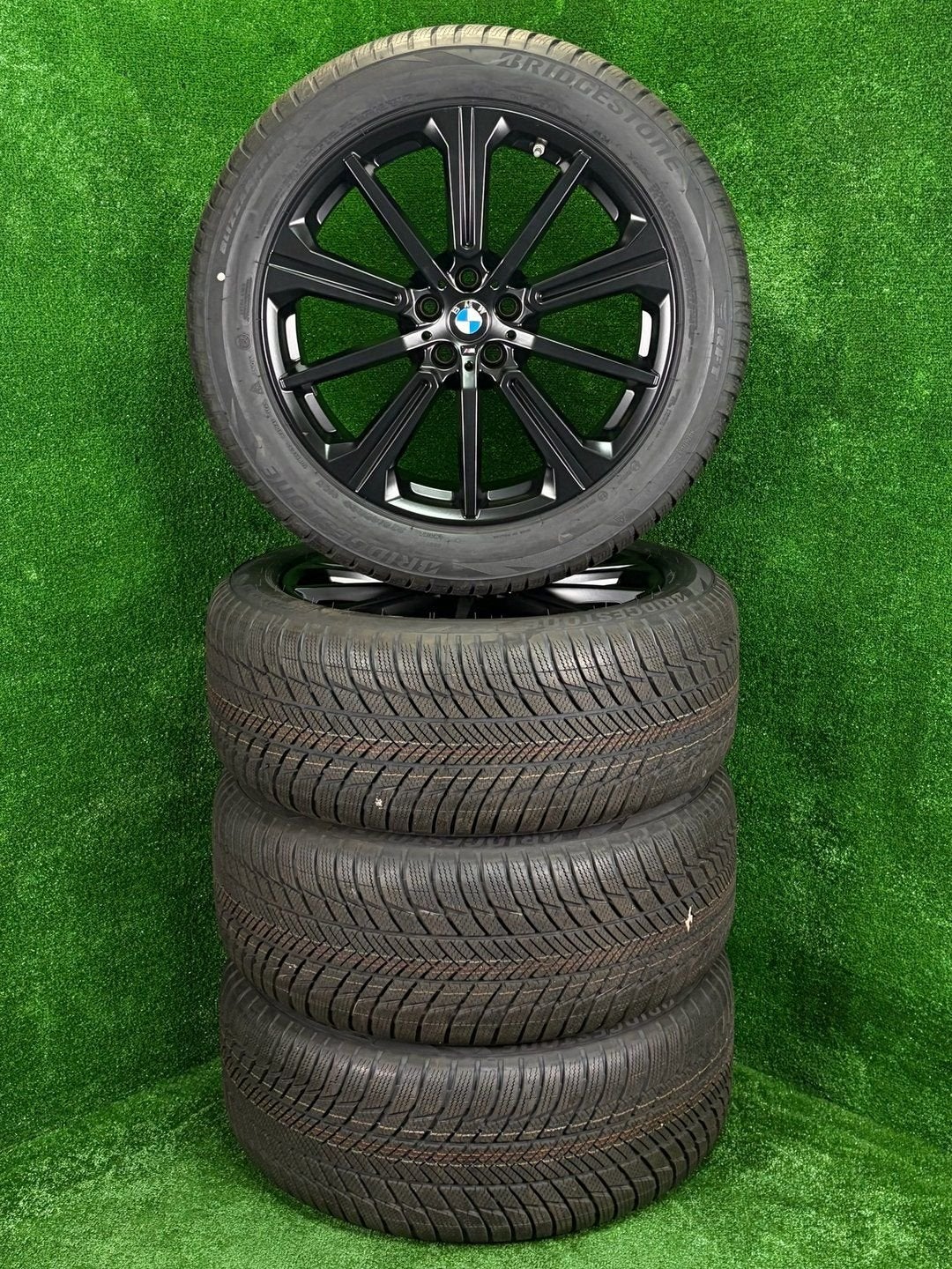 Originele 20 inch BMW 748M velgen winterbanden X5 X6 G05 G06, Gebruikt, -, 275 mm, -