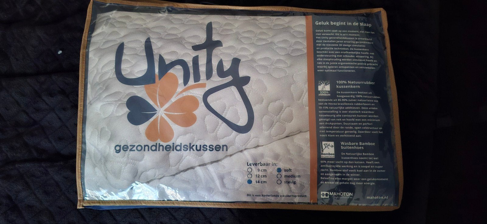 Mahoton unity gezondheidskussen, Ademend, Eenpersoons, Overige materialen, Nieuw