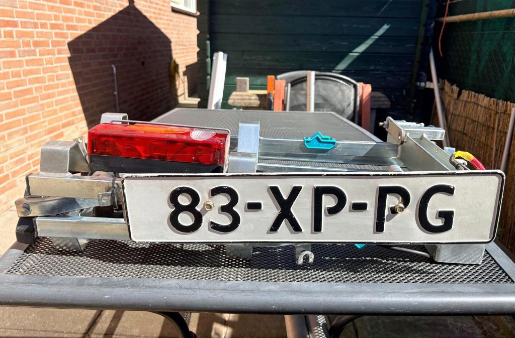 Fietsendrager Van Eerste Eigenaar, Auto diversen, Fietsendragers, Gebruikt, Trekhaakdrager, 2 fietsen, Ophalen