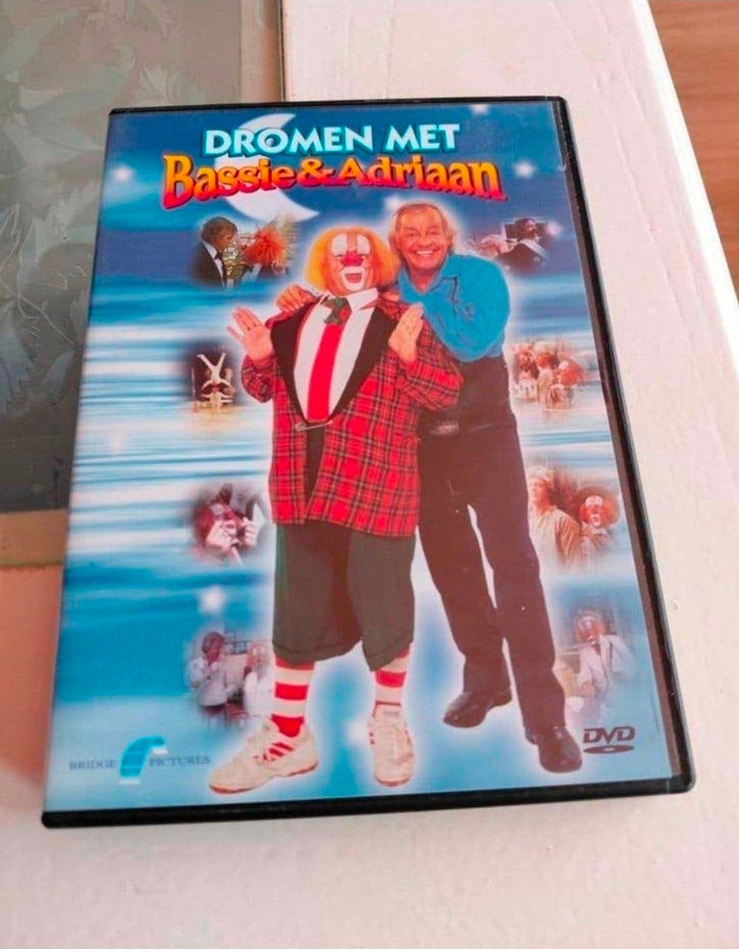 Dromen met Bassie en Adriaan dvd., Alle leeftijden, Tv-serie, Ophalen of Verzenden, Zo goed als nieuw