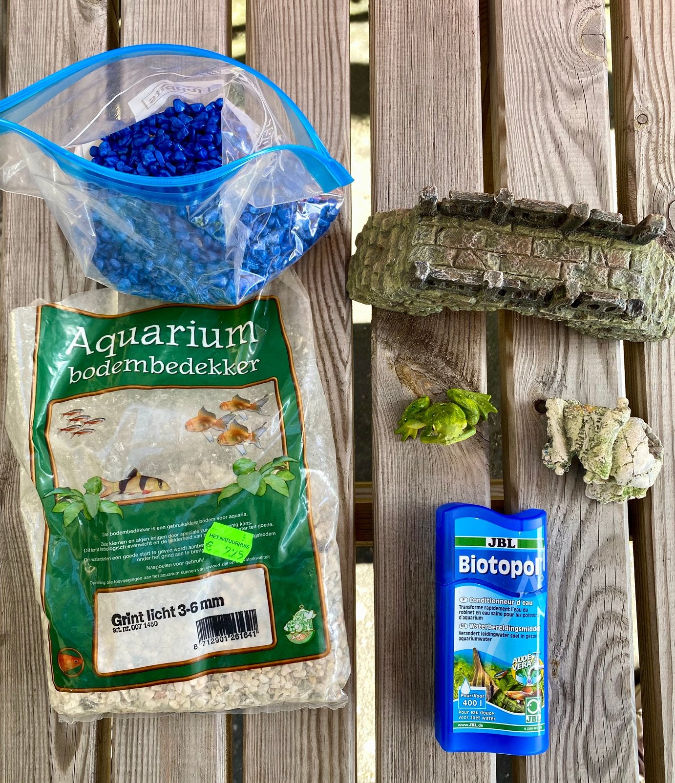 Benodigdheden aquarium/ vissenkom, Ophalen of Verzenden, Gebruikt, Decoratie