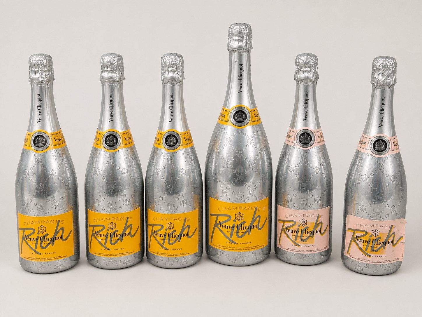 Veuve Clicquot Reclame Materiaal - 2Koffers en Flessen, Ophalen, Gebruikt, Overige typen