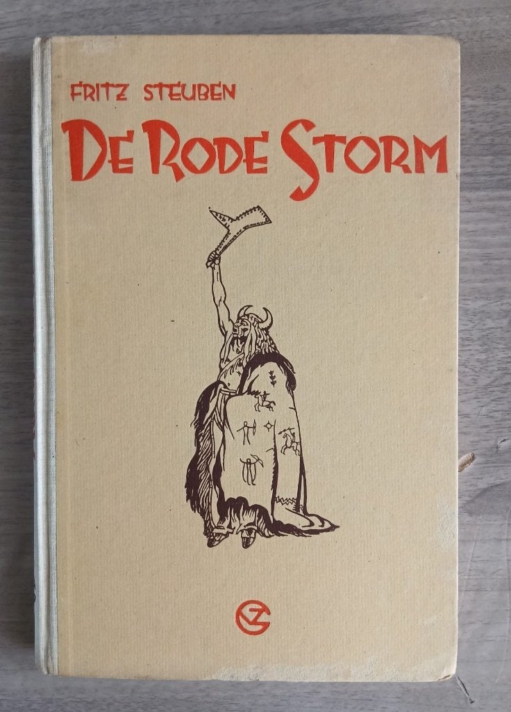 De Rode Storm. Fritz Steuben. HC., Verzenden, Gelezen, Fritz Steuben