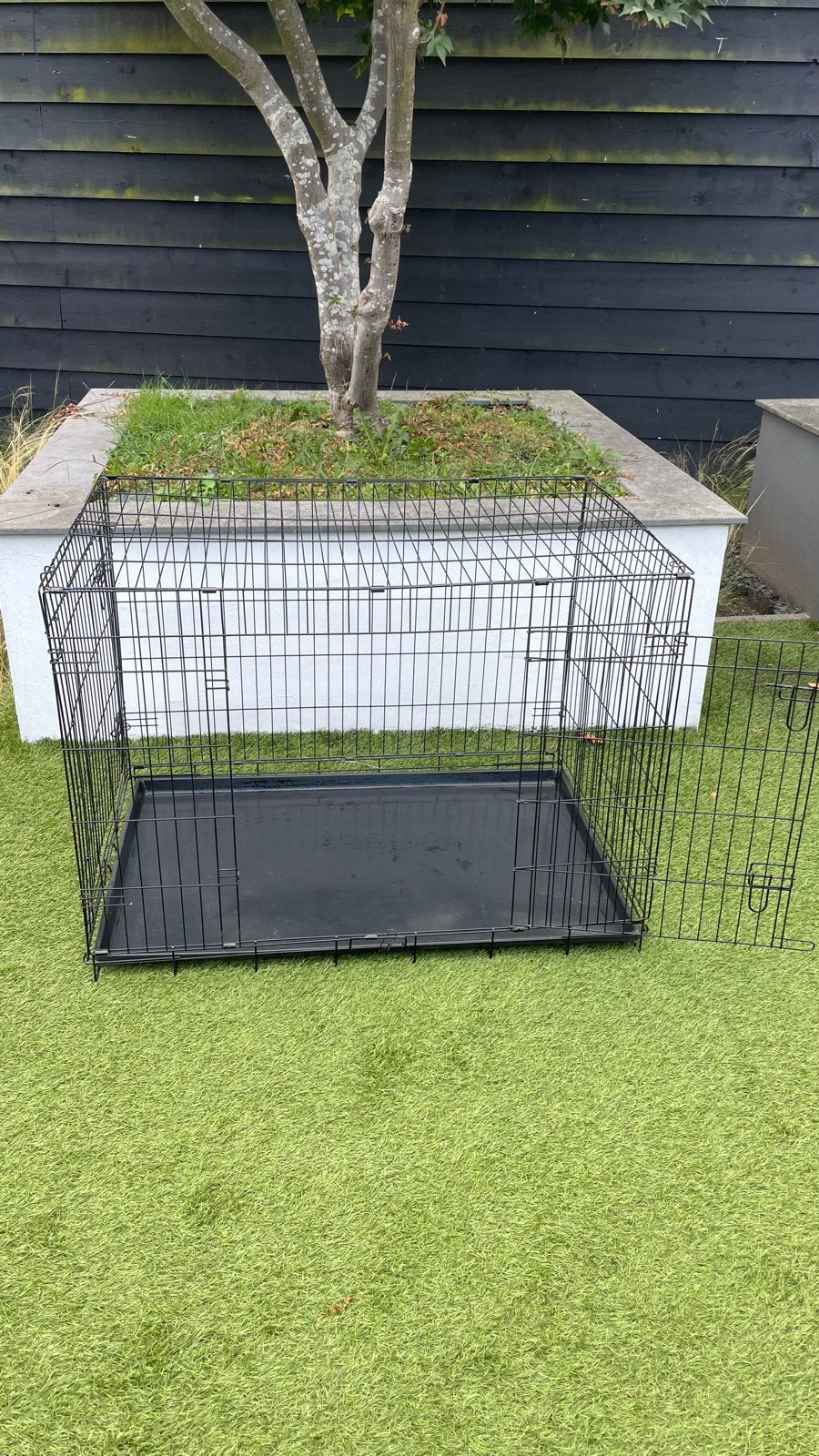 Hondenbench XL (107 cm) – Inklapbaar, Dieren en Toebehoren, Ophalen, Gebruikt