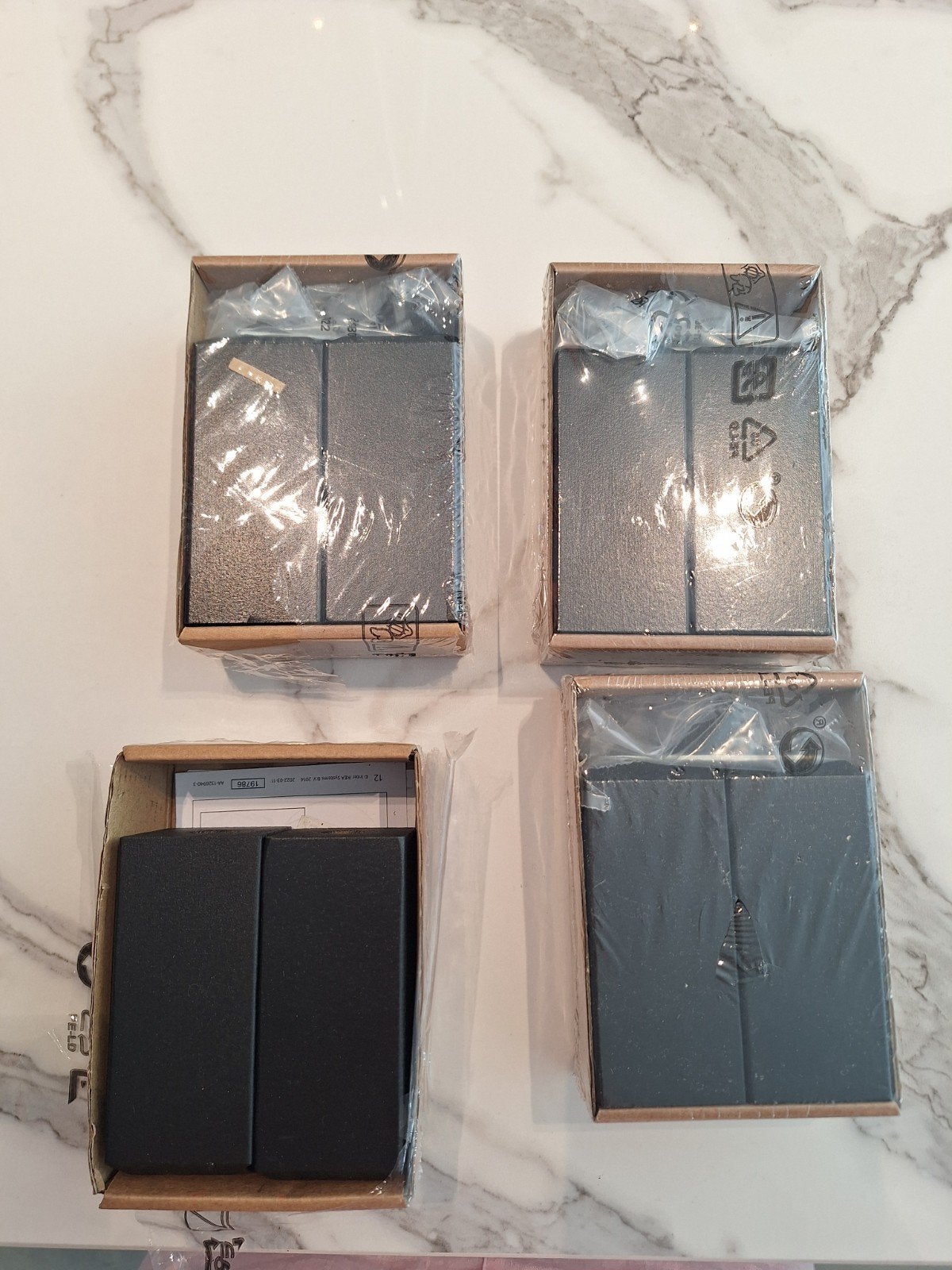 Ikea Stubbarp pootjes zwart, 6 stuks met schroeven + 2 grati, Ophalen, Zo goed als nieuw