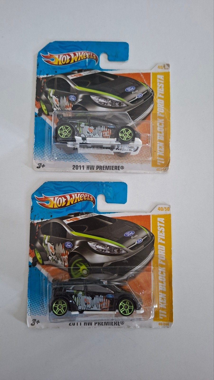 Hot Wheels '11 Ken Block Ford Fiesta (2 stuks), Ophalen of Verzenden, Nieuw