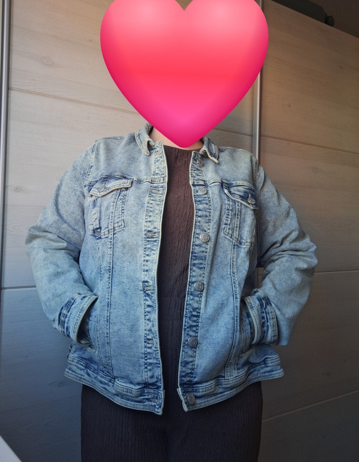 Spijkerjas / denim jacket maat 52 (ook 48, 50 en 54), Blauw, Maat 46/48 (XL) of groter, Ophalen of Verzenden, Zo goed als nieuw