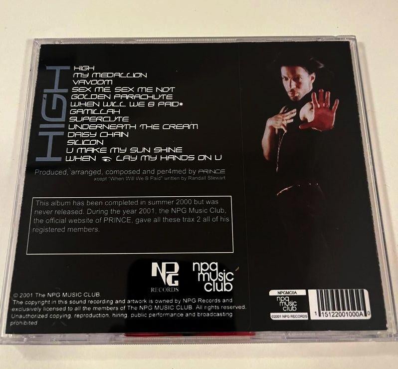 Prince - High CD Album, Cd's en Dvd's, Verzenden, 2000 - 2009, Nieuw in verpakking