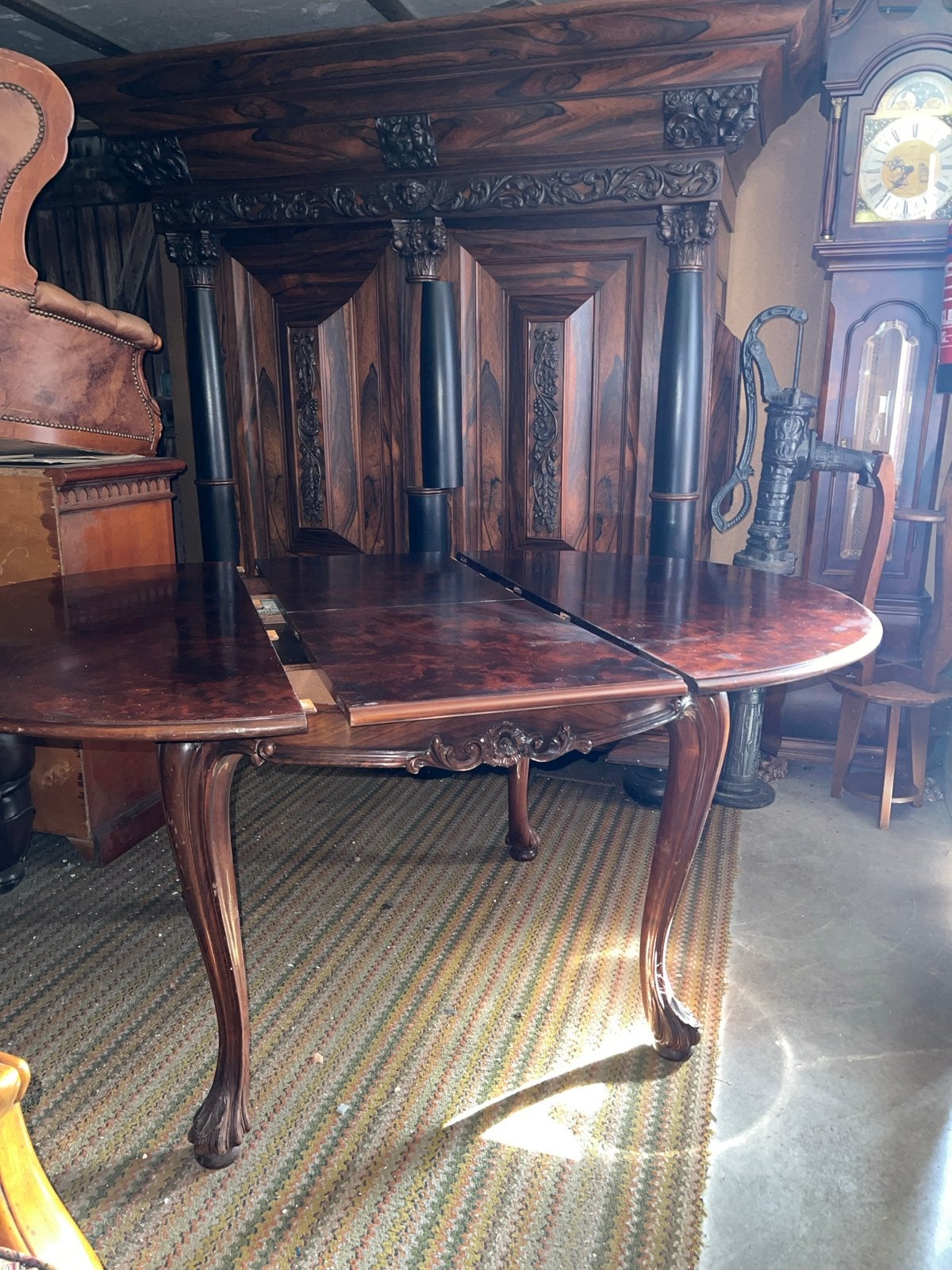 Chippendale eettafel - MAGAZIJNEN OPRUIMING, Antiek en Kunst, Ophalen