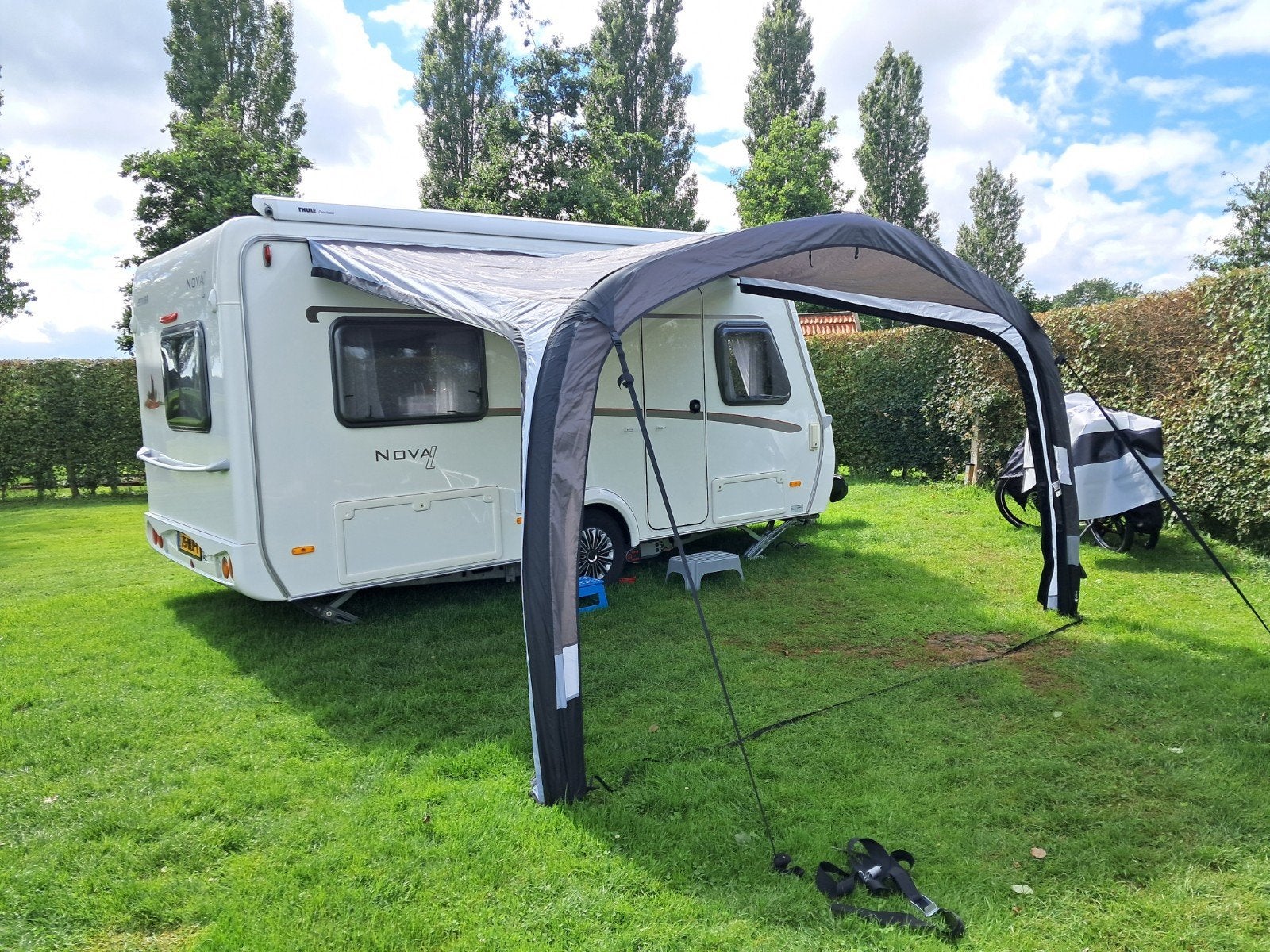 Nieuwe Obelink Sunroof Easy Air opblaasbare luifel, Caravans en Kamperen, Ophalen of Verzenden, Nieuw