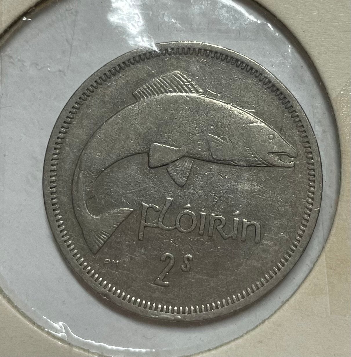 2 shilling Ierland 1968, Ophalen of Verzenden, Overige landen