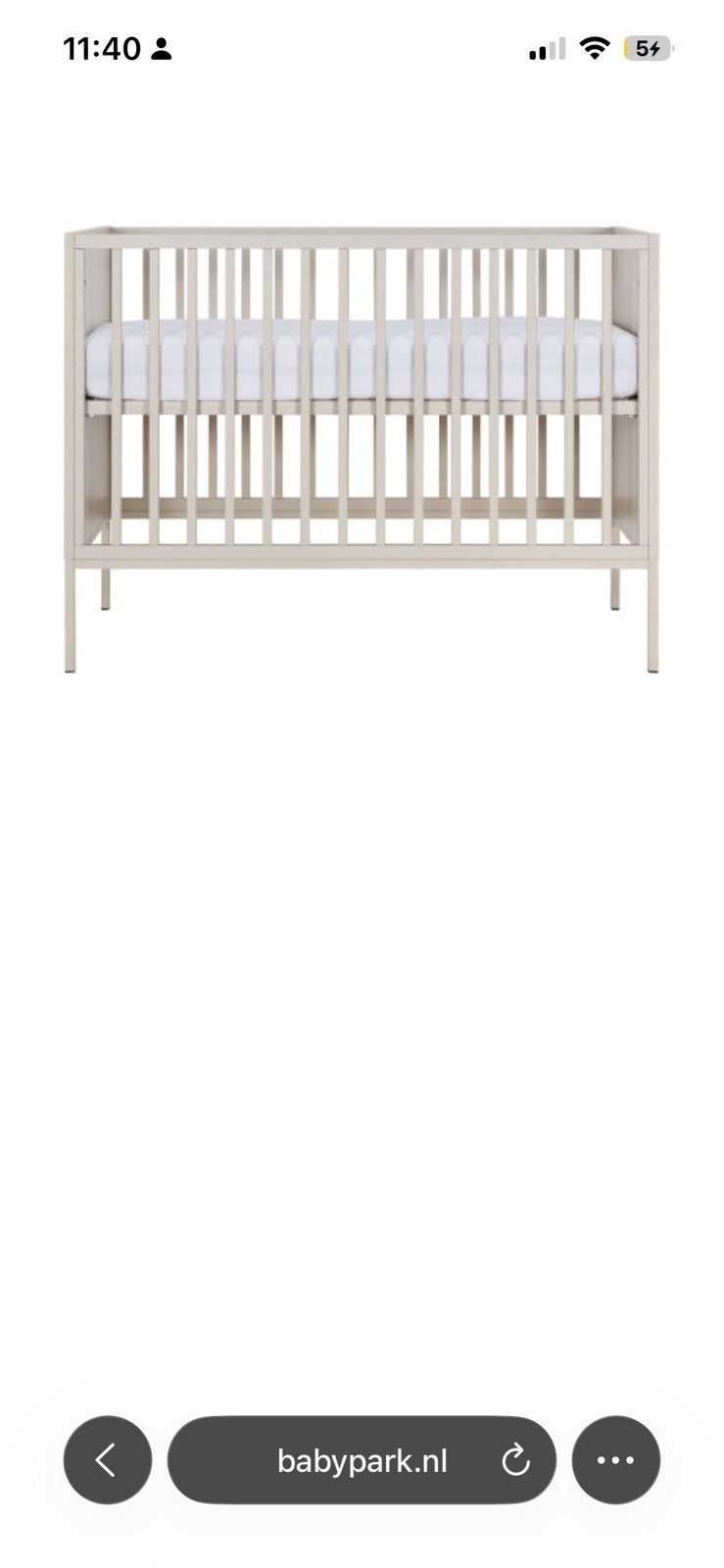 Foto 5 van Kinderbed 70x140 oatmeal Kidsmill Amy