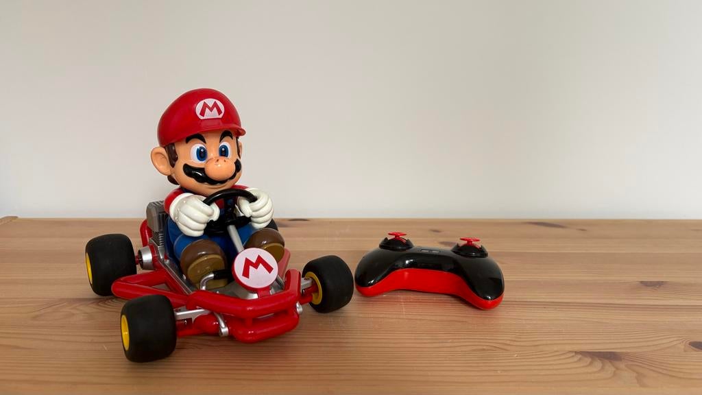 Carrera Nintendo Mario Kart Pipe op afstand bestuurbare auto, Ophalen of Verzenden, Gebruikt, Afstandsbediening
