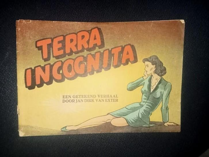 Terra Incognita - Jan Dirk van Exter (stripboek), Eén stripboek, Ophalen of Verzenden, Gelezen, Jan Dirk van Exter