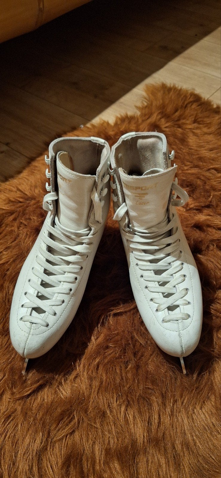 Kunstschaatsen Risport MK 21 ijzers, Sport en Fitness, Ophalen of Verzenden, Zo goed als nieuw, Kunstschaatsen, Overige merken