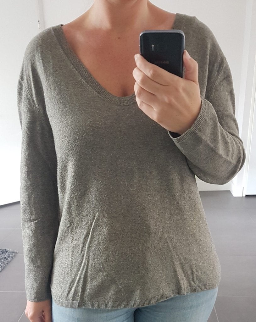 Trui groen H&M maat M 5% Wool Wol, Maat 38/40 (M), H&M, Verzenden, Nieuw