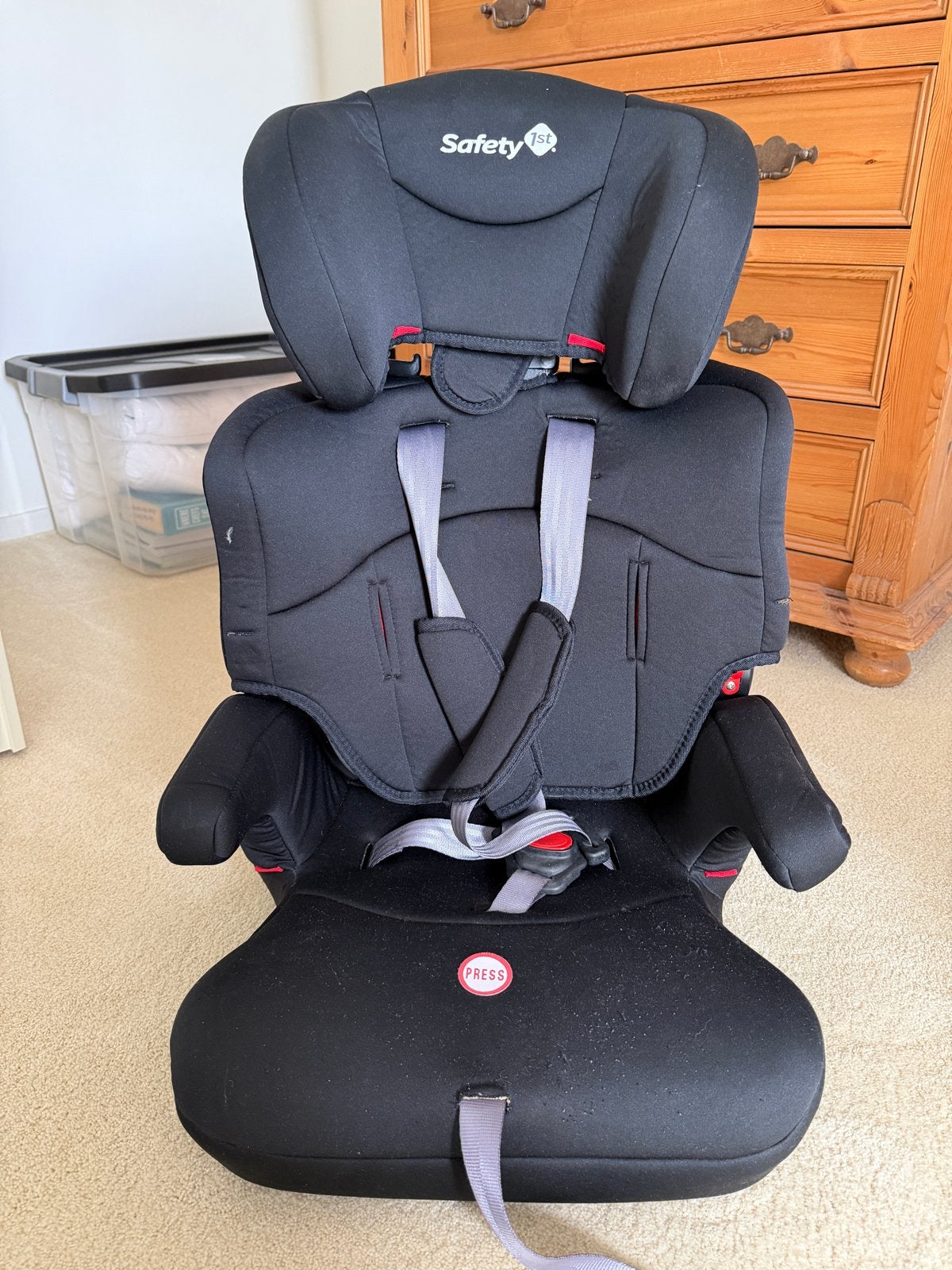 Safety 1st autostoel, Kinderen en Baby's, Autostoeltjes, 15 t/m 36 kg, Ophalen, Overige merken, Gebruikt