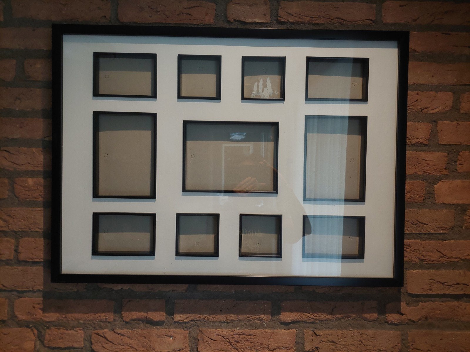Foto collage lijst., Ophalen, Gebruikt, 52 cm, 72 cm