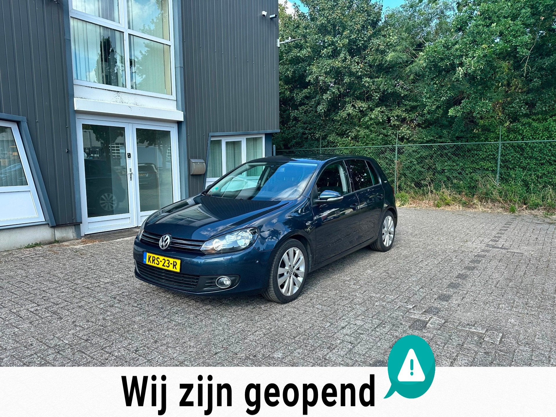 Volkswagen Golf 1.4 TSI Team Uitvoering, Euro 5, Stof, Gebruikt, Zwart