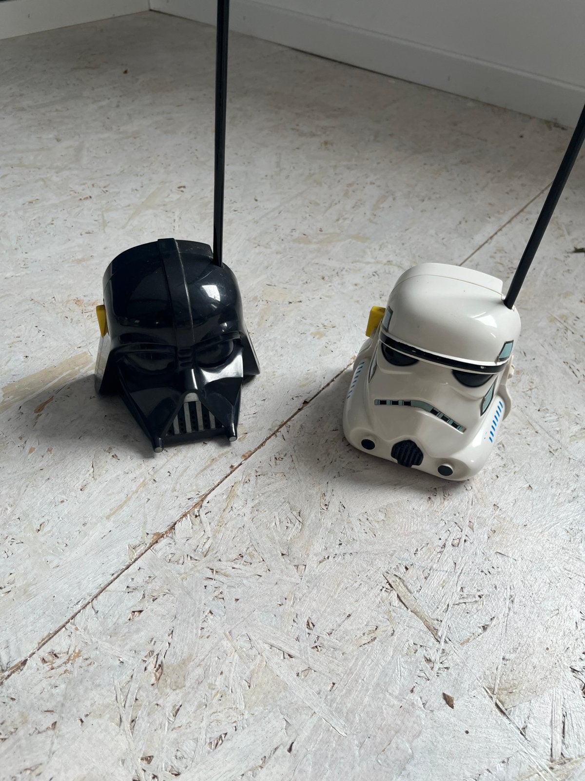 2x star wars walky talkys, Verzamelen, Star Wars, Ophalen of Verzenden, Zo goed als nieuw, Actiefiguurtje