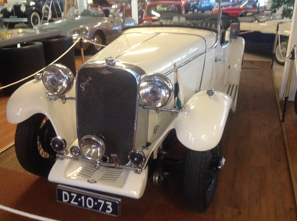 Singer 1933 chreme, Auto's, Overige Auto's, Cabriolet, 4 stoelen, Leder, Overige kleuren