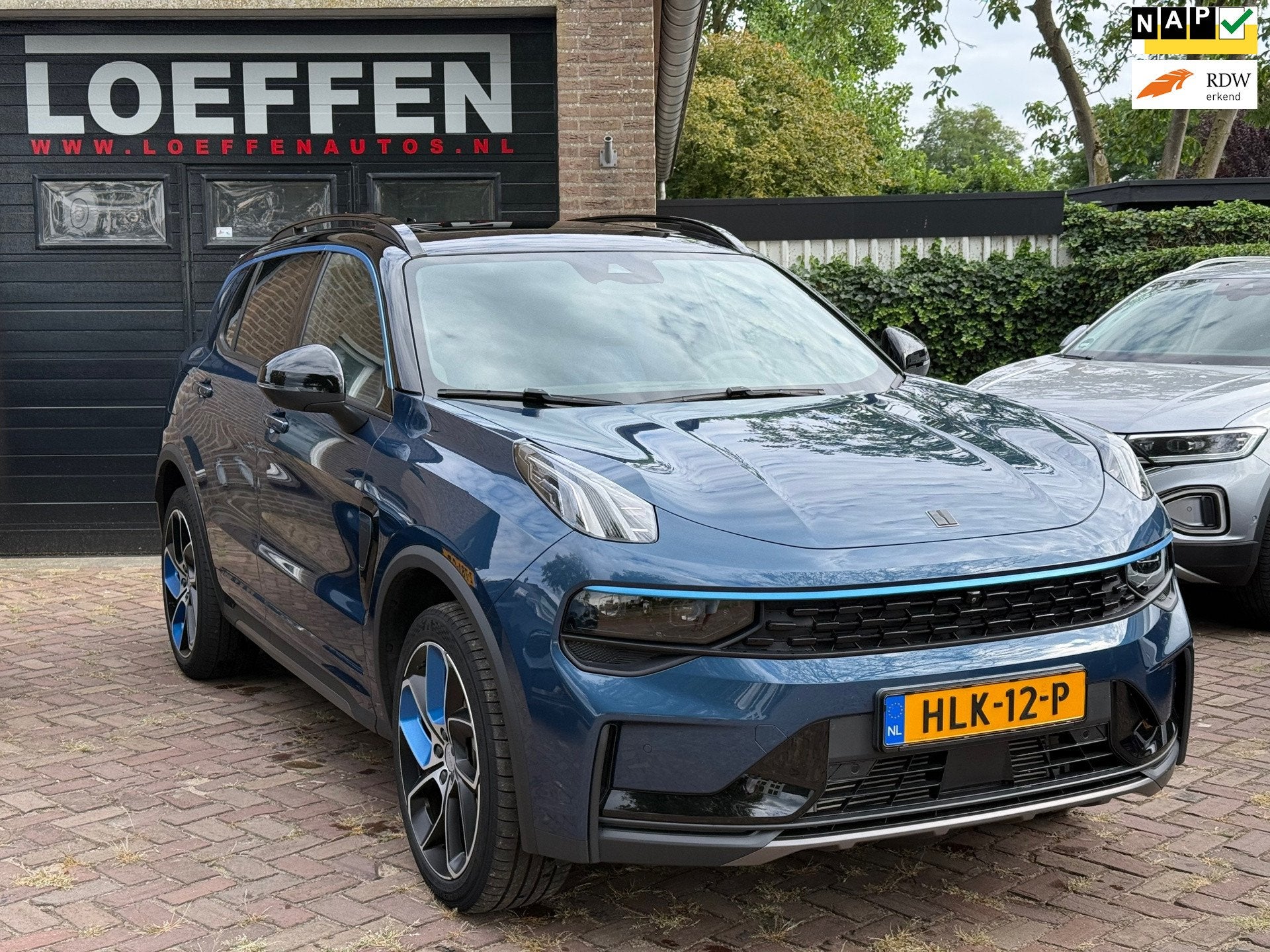 Lynk & Co 01 1.5 Plug-in Hybrid 1ste eige, Model 2025, Fabr., Dealer onderhouden, Stof, Blauw, 1854 kg