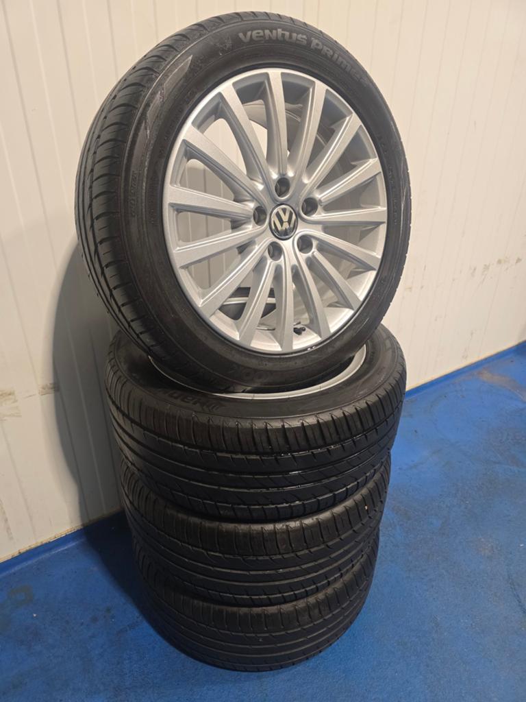 🌞Originele VW Transporter Canberra velgen 18 inch T5GP, 18 inch, Gebruikt, 255 mm, Banden en Velgen