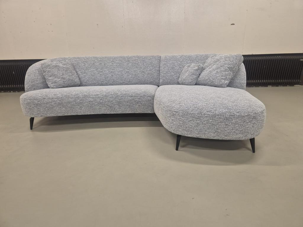 SHOWROOM OUTLET - Montel Snake - Hoekbank - Grijs -Organisch, Laan der Techniek 21, Veenendaal, 250 tot 300 cm, Ophalen of Verzenden