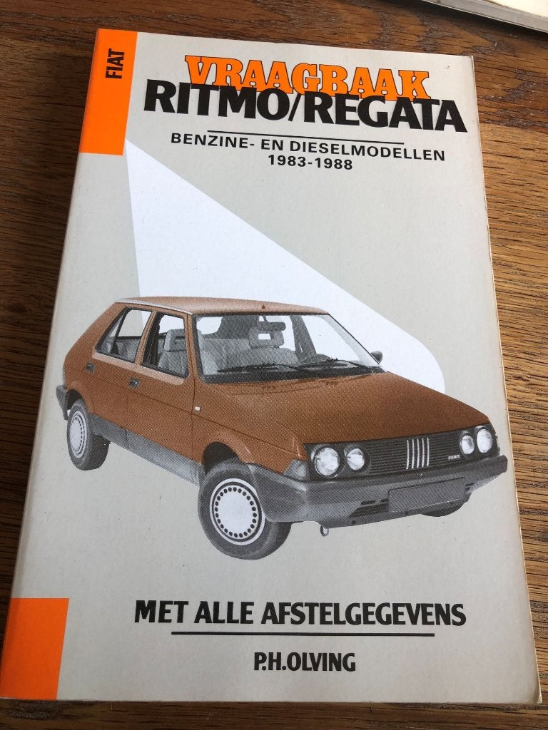 P.H. Olving Vraagbaak Fiat Ritmo Regata 1983-1988, Ophalen of Verzenden