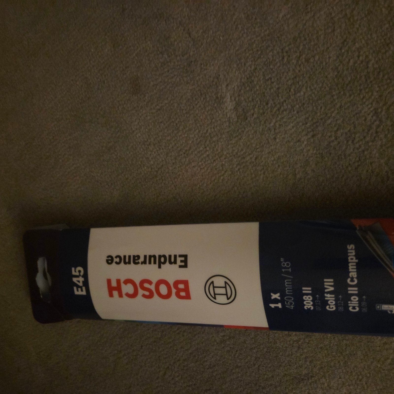 Bosch Endurance ruitenwisser E45 (450mm/18"), Ophalen, Nieuw