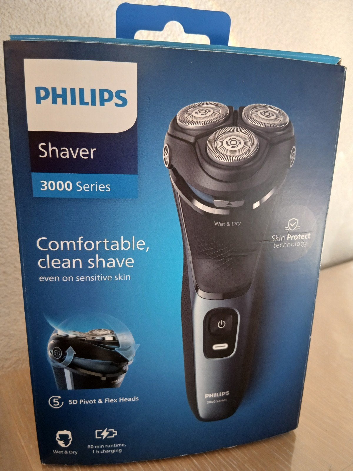 Nieuw  Philips 3000 series Elektrisch Scheerapparaat, Witgoed en Apparatuur, Ophalen of Verzenden, Nieuw, Scheren en Epileren