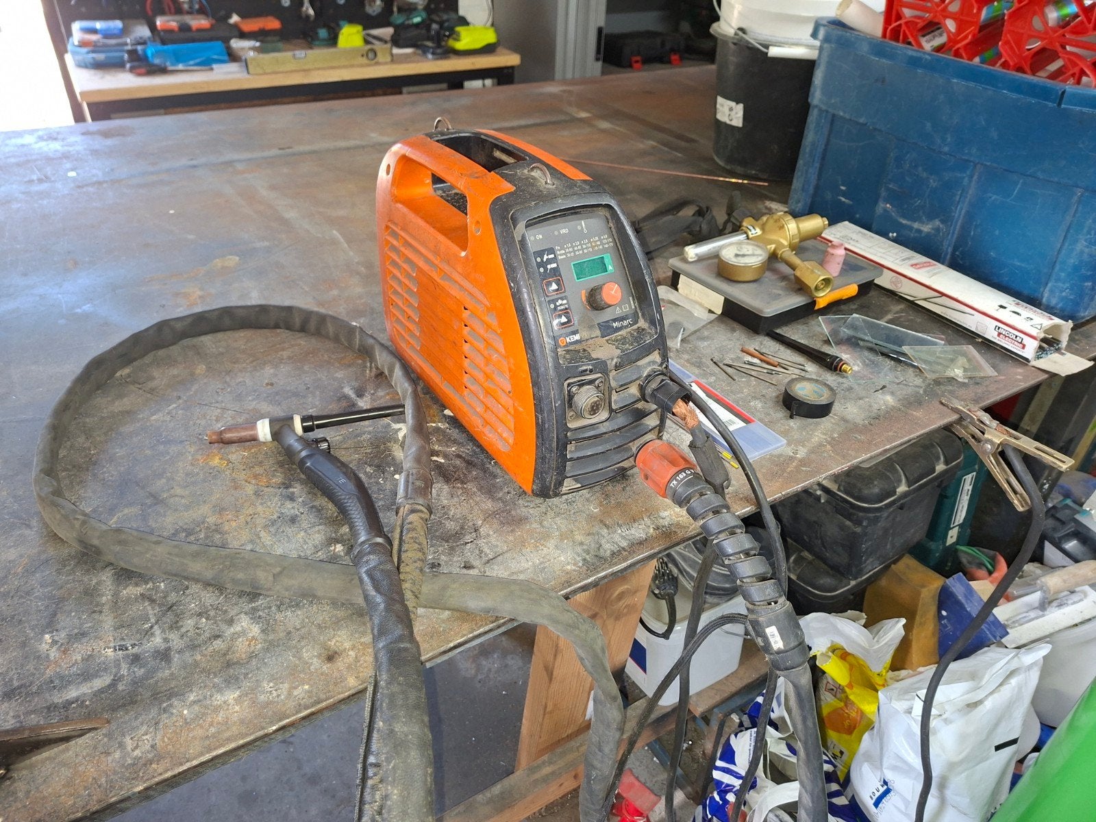 kemmpi 180 evo tig en electrode lasapparaat, Ophalen, 150 tot 250 ampère, Tig